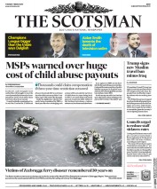 The Scotsman (UK) Newspaper Front Page for 7 March 2017