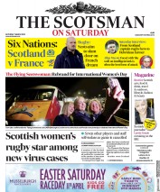 The Scotsman (UK) Newspaper Front Page for 7 March 2020
