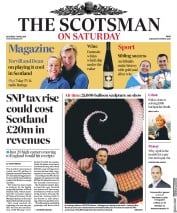 The Scotsman (UK) Newspaper Front Page for 7 April 2018