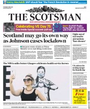 The Scotsman (UK) Newspaper Front Page for 7 May 2020