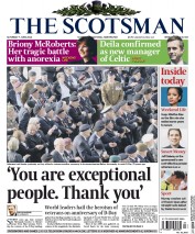 The Scotsman (UK) Newspaper Front Page for 7 June 2014