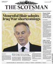 The Scotsman (UK) Newspaper Front Page for 7 July 2016