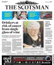 The Scotsman (UK) Newspaper Front Page for 8 January 2016