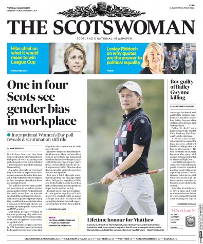 The Scotsman Newspaper Front Page (UK) for 8 March 2016