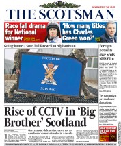 The Scotsman Newspaper Front Page (UK) for 8 April 2013