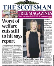 The Scotsman (UK) Newspaper Front Page for 8 April 2014