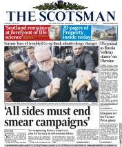 The Scotsman (UK) Newspaper Front Page for 8 May 2014