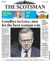 The Scotsman (UK) Newspaper Front Page for 8 July 2016