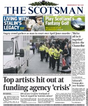 The Scotsman (UK) Newspaper Front Page for 9 October 2012