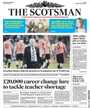 The Scotsman (UK) Newspaper Front Page for 9 October 2017
