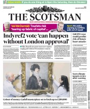 The Scotsman (UK) Newspaper Front Page for 9 October 2018