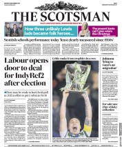 The Scotsman (UK) Newspaper Front Page for 9 December 2019