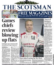 The Scotsman (UK) Newspaper Front Page for 9 April 2014