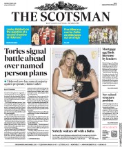 The Scotsman (UK) Newspaper Front Page for 9 May 2016