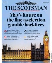 The Scotsman (UK) Newspaper Front Page for 9 June 2017