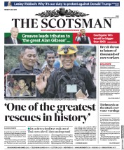 The Scotsman (UK) Newspaper Front Page for 9 July 2018