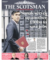 The Scotsman (UK) Newspaper Front Page for 9 July 2020