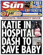 The Sun (UK) Newspaper Front Page for 11 August 2013