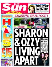 The Sun (UK) Newspaper Front Page for 14 April 2013