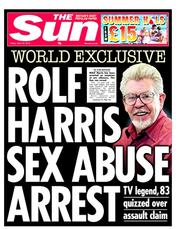 The Sun (UK) Newspaper Front Page for 19 April 2013