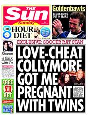 The Sun (UK) Newspaper Front Page for 19 May 2013