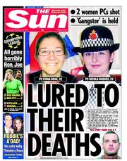 The Sun (UK) Newspaper Front Page for 19 September 2012
