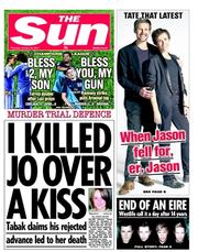 The Sun (UK) Newspaper Front Page for 20 October 2011