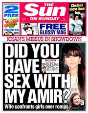 The Sun (UK) Newspaper Front Page for 20 April 2014