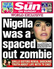 The Sun (UK) Newspaper Front Page for 22 December 2013