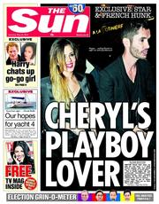 The Sun (UK) Newspaper Front Page for 24 May 2014