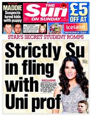 The Sun (UK) Newspaper Front Page for 27 October 2013
