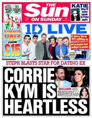 The Sun (UK) Newspaper Front Page for 27 April 2014