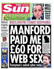 The Sun (UK) Newspaper Front Page for 28 February 2013