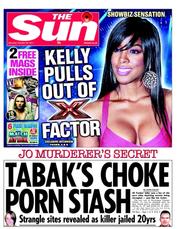 The Sun (UK) Newspaper Front Page for 29 October 2011