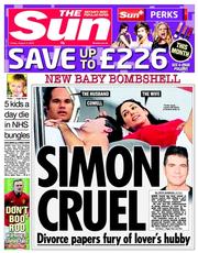 The Sun (UK) Newspaper Front Page for 2 August 2013