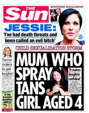 The Sun (UK) Newspaper Front Page for 2 September 2011
