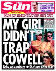 The Sun (UK) Newspaper Front Page for 4 August 2013