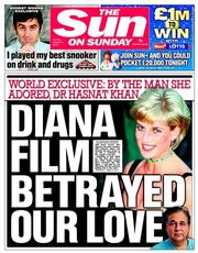 The Sun (UK) Newspaper Front Page for 6 October 2013