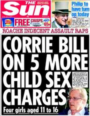 The Sun (UK) Newspaper Front Page for 7 June 2013