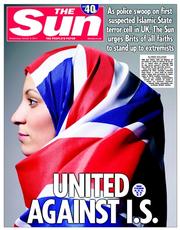 The Sun (UK) Newspaper Front Page for 8 October 2014