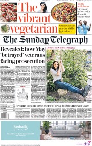 The Sunday Telegraph (UK) Newspaper Front Page for 19 May 2019