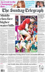 The Sunday Telegraph front page for 20 July 2025