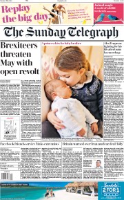 The Sunday Telegraph (UK) Newspaper Front Page for 6 May 2018