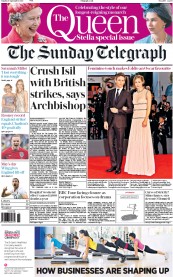 The Sunday Telegraph (UK) Newspaper Front Page for 6 September 2015