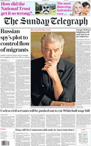The Sunday Telegraph front page for 9 March 2025