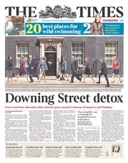 The Times (UK) Newspaper Front Page for 16 July 2014