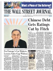  () Newspaper Front Page for 10 April 2013