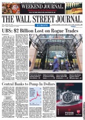  () Newspaper Front Page for 16 September 2011