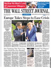 () Newspaper Front Page for 17 August 2011