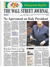  () Newspaper Front Page for 19 April 2013
